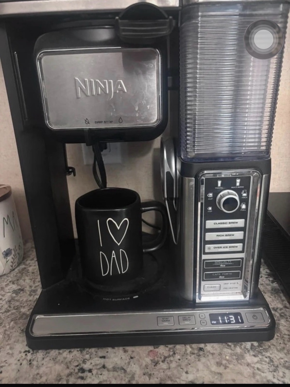 Ninja Black and Silver Coffee Maker
